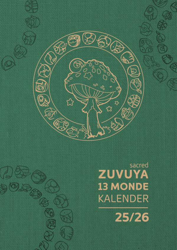 ZUVUYA 13-Monde Wandkalender 2025/26