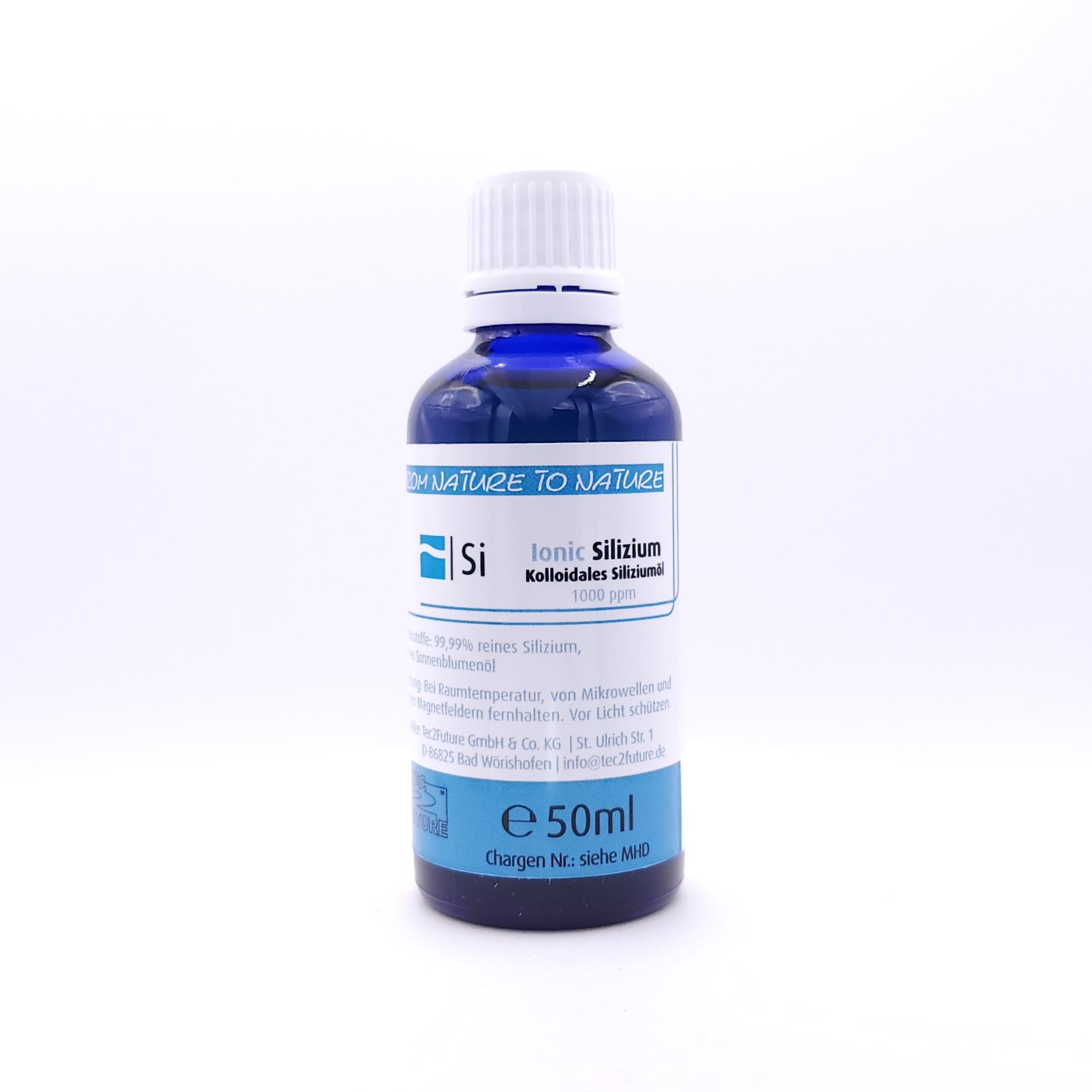 Kolloidales Silizium ÖL (SI) 50ml -> 1000 PPM !!!