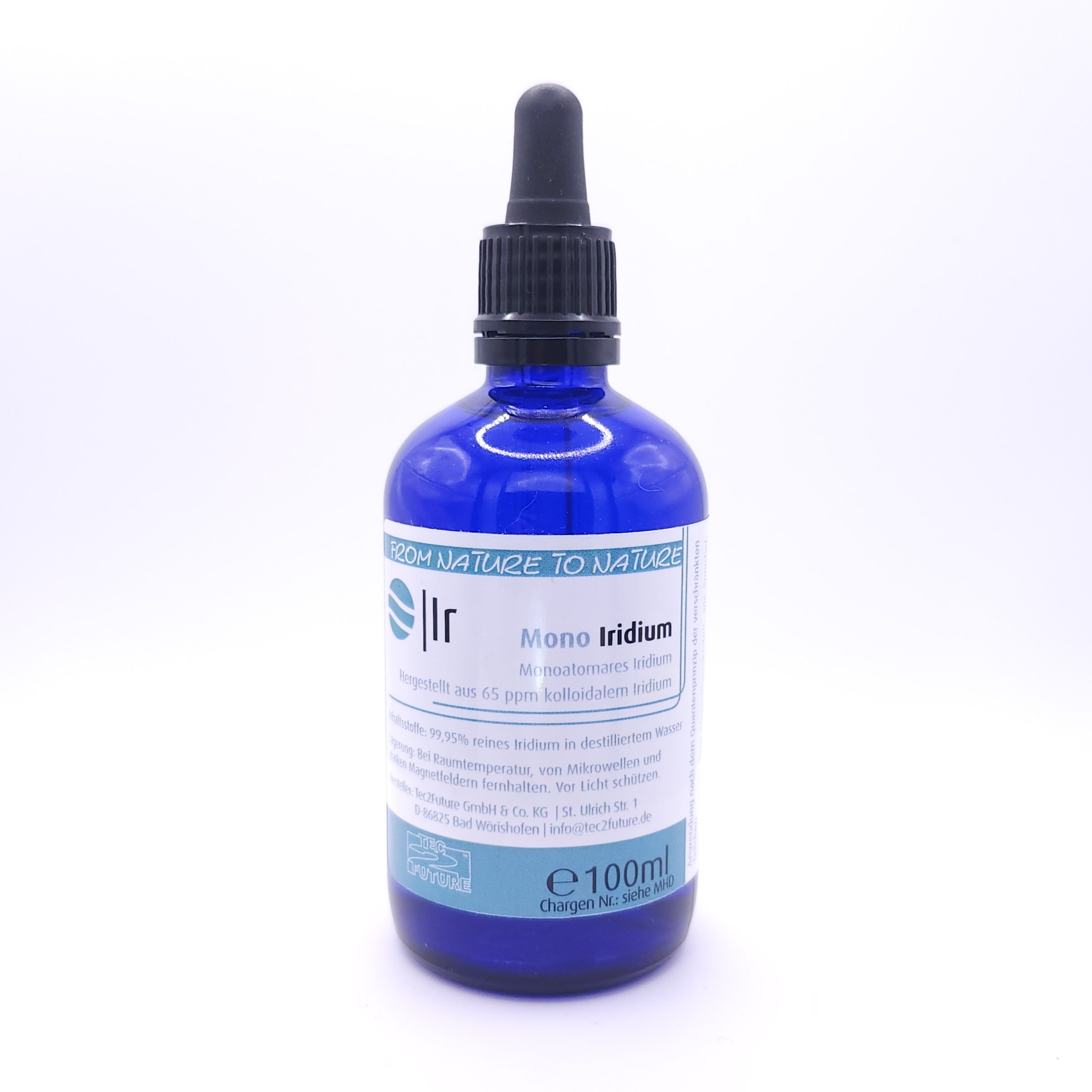 Monoatomisches IRIDIUM (IR) 100ml  - AKTIONSPREIS!