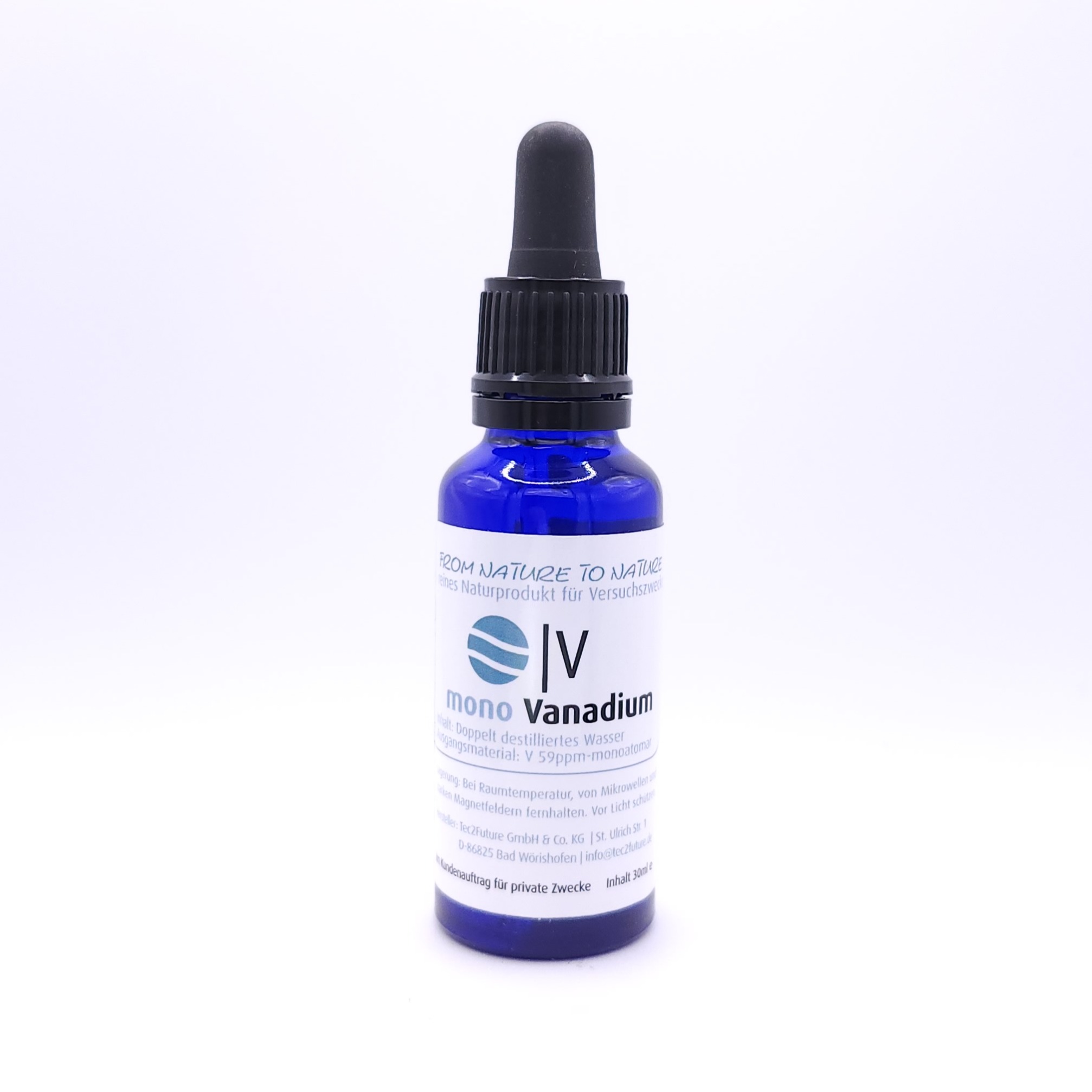 Monoatomisches VANADIUM (V) 30ml  - AKTIONSPREIS!