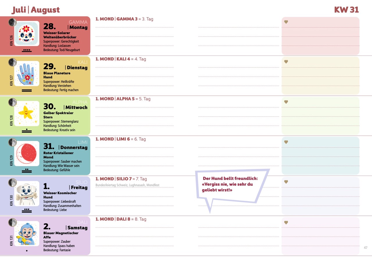 Magische Pocket ZUVUYA-Agenda 2025/26 für Kinder