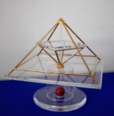 Zubehör für Horus A Energiepyramide® : Acrylsäule & -scheibe