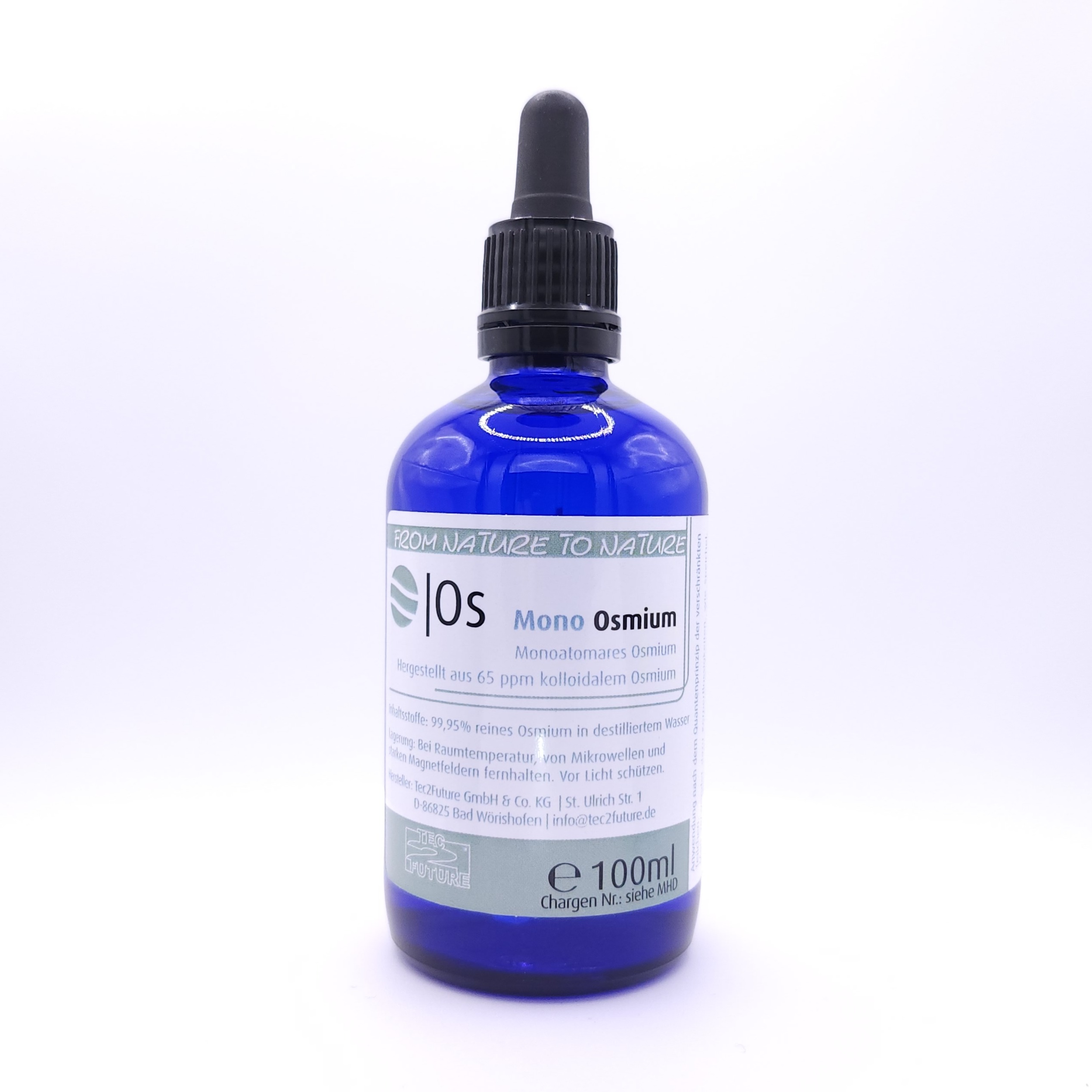 Monoatomisches OSMIUM (OS) 100ml - AKTIONSPREIS!