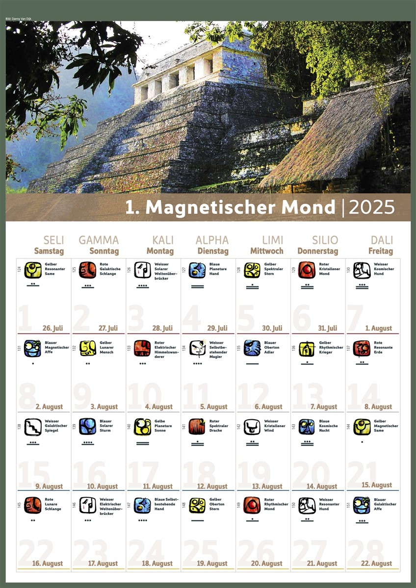 ZUVUYA 13-Monde Wandkalender 2025/26 ZUVUYA 13-Monde Wandkalender 2025/26