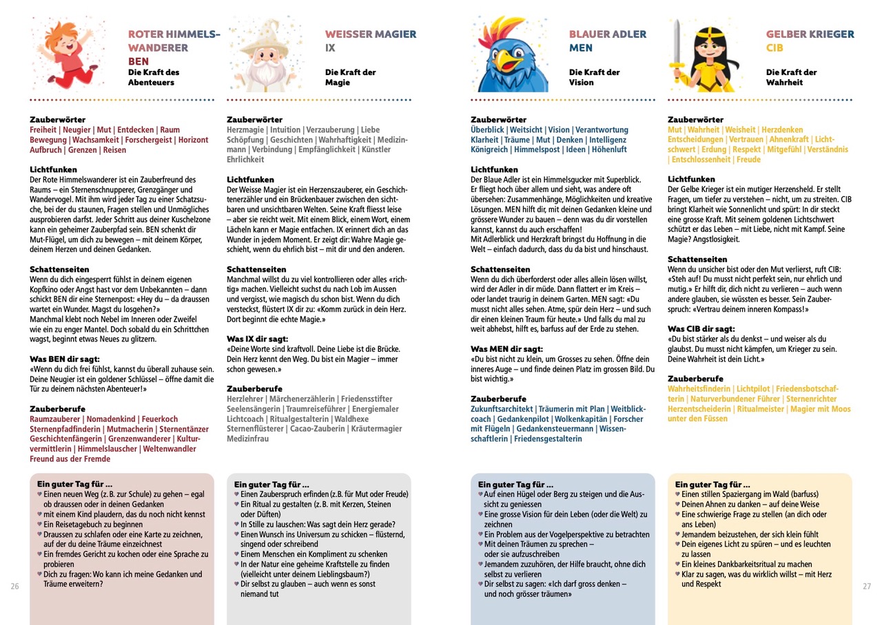 Magische Pocket ZUVUYA-Agenda 2025/26 für Kinder