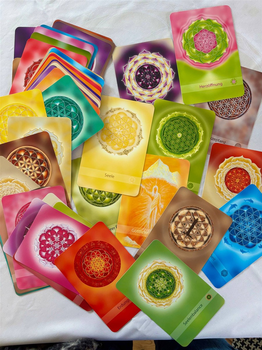 Kartenset "Blume des Lebens"