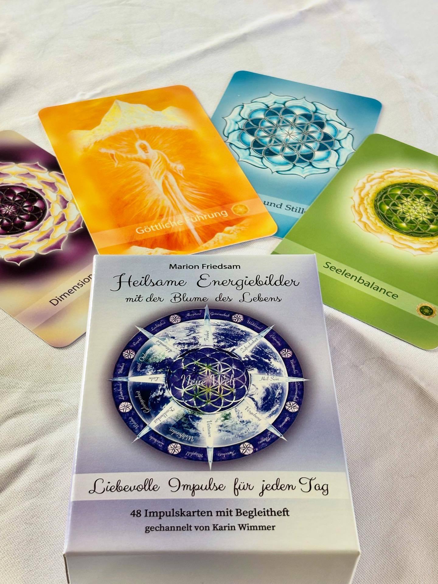 Kartenset "Blume des Lebens"