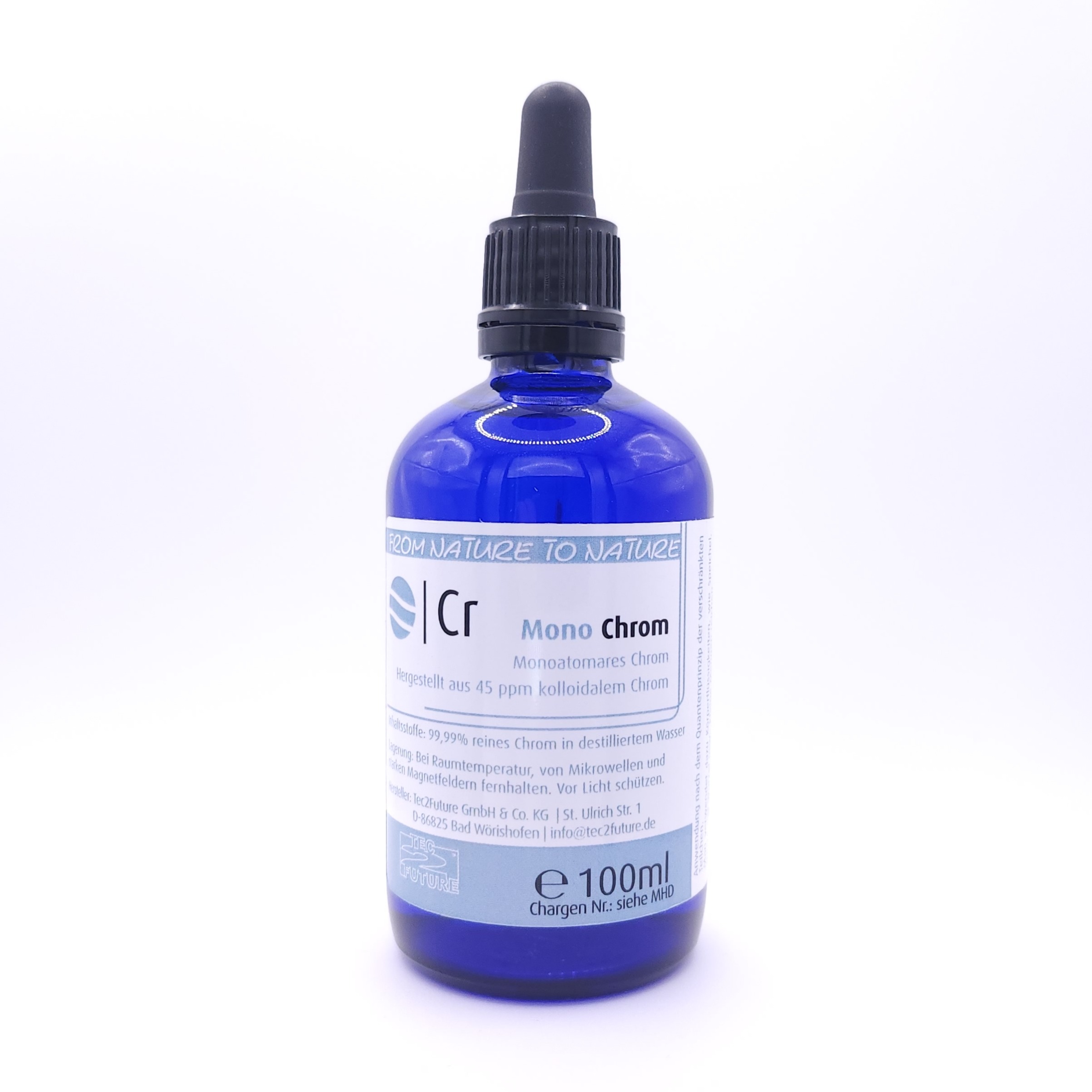 Monoatomisches CHROM (CR) 100ml  - AKTIONSPREIS!